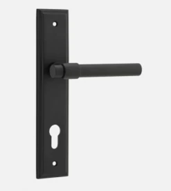 IVER DOOR LEVER HELSINKI STEPPED BACKPLATE Door Handles & Levers