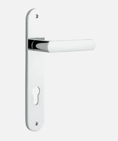 Door Handles & Levers IVER DOOR LEVER OSAKA OVAL BACKPLATE 1 Door Handles & Levers IVER DOOR LEVER OSAKA OVAL BACKPLATE