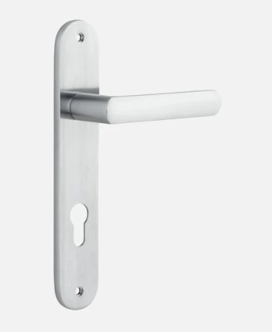 Door Handles & Levers IVER DOOR LEVER OSAKA OVAL BACKPLATE 9 Door Handles & Levers IVER DOOR LEVER OSAKA OVAL BACKPLATE