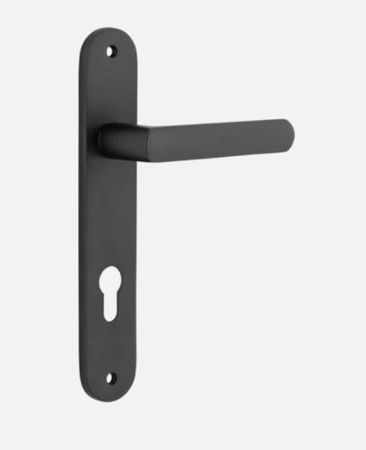 Door Handles & Levers IVER DOOR LEVER OSAKA OVAL BACKPLATE 12 Door Handles & Levers IVER DOOR LEVER OSAKA OVAL BACKPLATE
