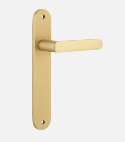 Door Handles & Levers IVER DOOR LEVER OSAKA OVAL BACKPLATE 16 Door Handles & Levers IVER DOOR LEVER OSAKA OVAL BACKPLATE