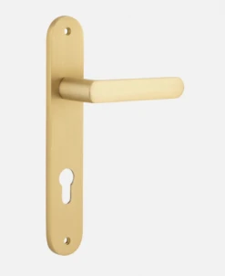 Door Handles & Levers IVER DOOR LEVER OSAKA OVAL BACKPLATE 34 Door Handles & Levers IVER DOOR LEVER OSAKA OVAL BACKPLATE