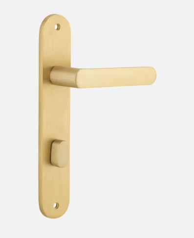 Door Handles & Levers IVER DOOR LEVER OSAKA OVAL BACKPLATE 18 Door Handles & Levers IVER DOOR LEVER OSAKA OVAL BACKPLATE