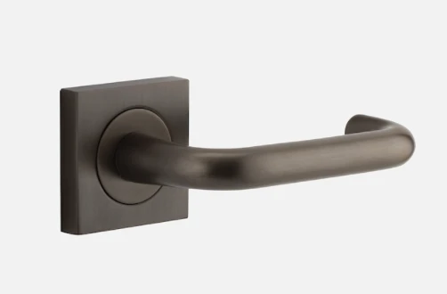 IVER DOOR LEVER OSLO SQUARE ROSE Door Handles & Levers 3 IVER DOOR LEVER OSLO SQUARE ROSE Door Handles & Levers