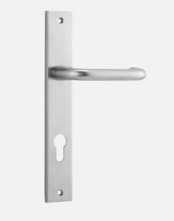 Door Handles & Levers IVER DOOR LEVER OSLO RECTANGULAR BACKPLATE