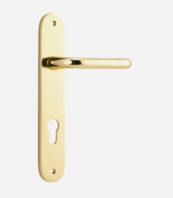 Door Handles & Levers IVER DOOR LEVER OSLO OVAL BACKPLATE