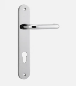 Door Handles & Levers IVER DOOR LEVER OSLO OVAL BACKPLATE