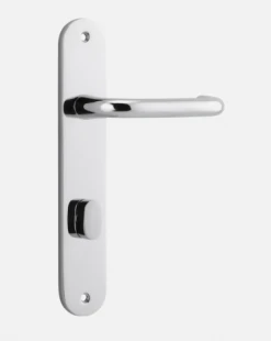 Door Handles & Levers IVER DOOR LEVER OSLO OVAL BACKPLATE