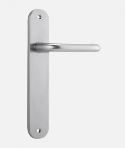 Door Handles & Levers IVER DOOR LEVER OSLO OVAL BACKPLATE