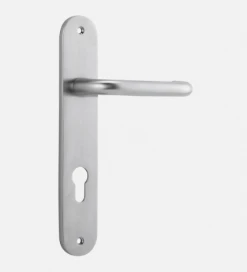 Door Handles & Levers IVER DOOR LEVER OSLO OVAL BACKPLATE