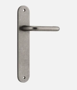 Door Handles & Levers IVER DOOR LEVER OSLO OVAL BACKPLATE