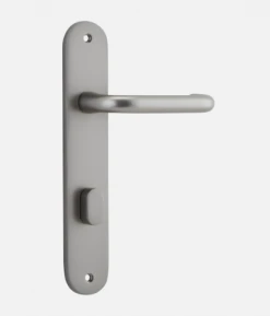 Door Handles & Levers IVER DOOR LEVER OSLO OVAL BACKPLATE