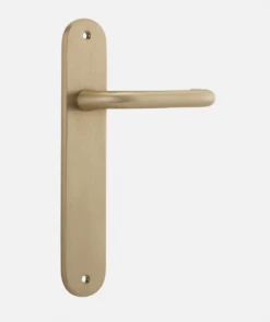 Door Handles & Levers IVER DOOR LEVER OSLO OVAL BACKPLATE