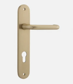 Door Handles & Levers IVER DOOR LEVER OSLO OVAL BACKPLATE
