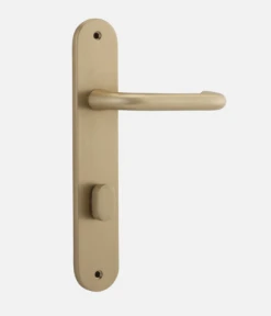 Door Handles & Levers IVER DOOR LEVER OSLO OVAL BACKPLATE