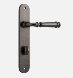 IVER DOOR LEVER VERONA OVAL BACKPLATE Door Handles & Levers