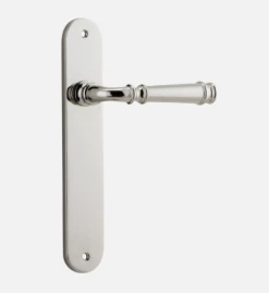 IVER DOOR LEVER VERONA OVAL BACKPLATE Door Handles & Levers