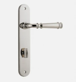 IVER DOOR LEVER VERONA OVAL BACKPLATE Door Handles & Levers