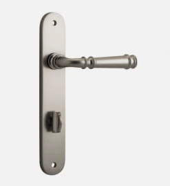 IVER DOOR LEVER VERONA OVAL BACKPLATE Door Handles & Levers