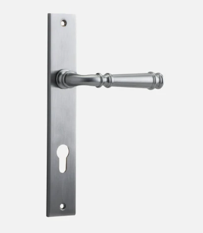IVER DOOR LEVER VERONA RECTANGULAR BACKPLATE Door Handles & Levers 12 IVER DOOR LEVER VERONA RECTANGULAR BACKPLATE Door Handles & Levers
