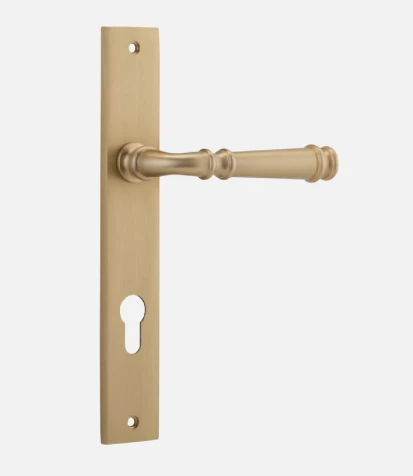 IVER DOOR LEVER VERONA RECTANGULAR BACKPLATE Door Handles & Levers 18 IVER DOOR LEVER VERONA RECTANGULAR BACKPLATE Door Handles & Levers