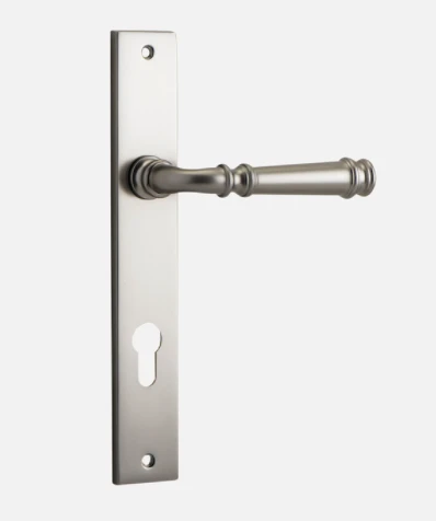 IVER DOOR LEVER VERONA RECTANGULAR BACKPLATE Door Handles & Levers 25 IVER DOOR LEVER VERONA RECTANGULAR BACKPLATE Door Handles & Levers