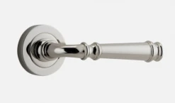 Door Handles & Levers IVER DOOR LEVER VERONA ROUND ROSE BACKPLATE 27 Door Handles & Levers IVER DOOR LEVER VERONA ROUND ROSE BACKPLATE