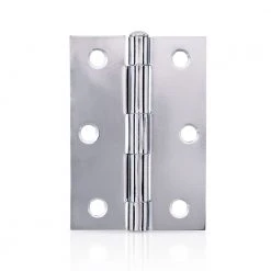 TRIO BUTT HINGE LIGHT & NARROW 85MM X 60MM X 1.6MM Hinges & Magnets