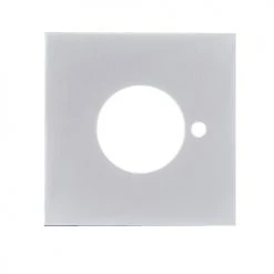 LOCKWOOD VELOCITY SQUARE ROSE TRIM PRIVACY (PAIR)