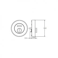 LOCKWOOD VELOCITY PRIVACY INDICATING EMERGENCY TURN VSR8