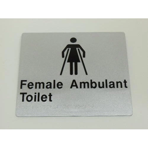 Tim The Sign Man FEMALE AMBULANT TOILET SIGN 2 Tim The Sign Man FEMALE AMBULANT TOILET SIGN