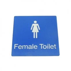 Tim The Sign Man FEMALE TOILET SIGN