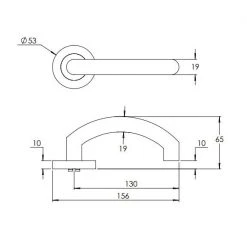 MADINOZ URBAN ROUND ROSE LEVERSET MDZ L60T 5 MADINOZ URBAN ROUND ROSE LEVERSET MDZ L60T