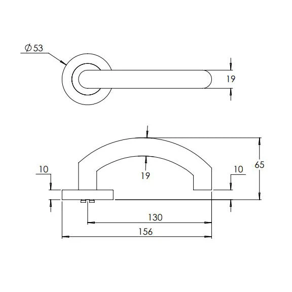 MADINOZ URBAN ROUND ROSE LEVERSET MDZ L60T 3 MADINOZ URBAN ROUND ROSE LEVERSET MDZ L60T