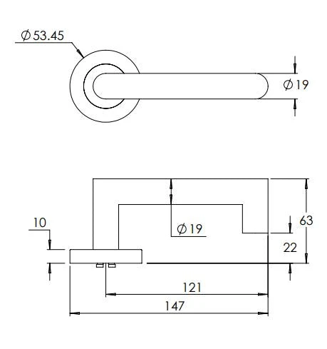 MADINOZ URBAN ROUND ROSE LEVERSET MDZ L81T 3 MADINOZ URBAN ROUND ROSE LEVERSET MDZ L81T