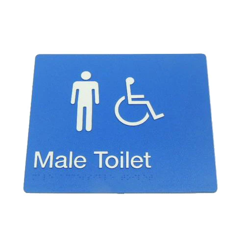 Tim The Sign Man MALE DISABLED TOILET SIGN 1 Tim The Sign Man MALE DISABLED TOILET SIGN