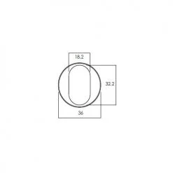 Handles & Hardware LOCKWOOD ROBERT WATSON ESCUTCHEON (MTO)