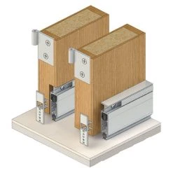 RAVEN AUTOMATIC BOTTOM DOOR SEAL RP35SI (CLEAR ANODISED) Door Seals