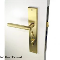 NIDUS OZI-1 LATCH & DEADBOLT COMBO - DOMICI KNURLED LEVER