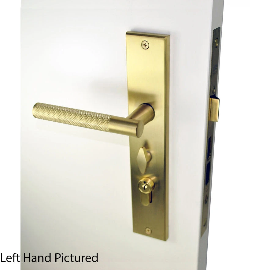 NIDUS OZI-1 LATCH & DEADBOLT COMBO - DOMICI KNURLED LEVER 2 NIDUS OZI-1 LATCH & DEADBOLT COMBO - DOMICI KNURLED LEVER