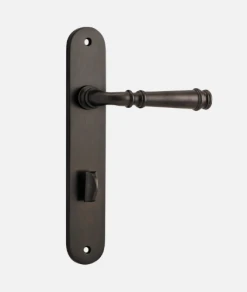 IVER DOOR LEVER VERONA OVAL BACKPLATE Door Handles & Levers